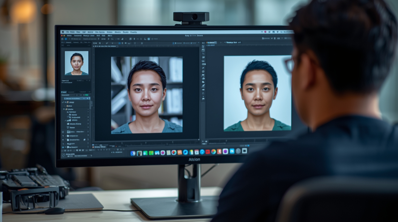 Digitale Fotobewerking & Achtergrondcorrectie